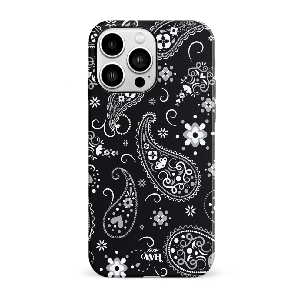 xoxo Wildhearts xoxo Wildhearts Paisley Dawn Black - Coque iPhone 13 Pro xoxo Wildhearts xoxo Wildhearts Paisley Dawn Black - Coque iPhone 13 Pro