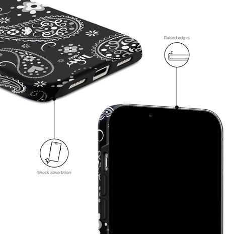 xoxo Wildhearts xoxo Wildhearts Paisley Dawn Black - Coque iPhone 13 Pro xoxo Wildhearts xoxo Wildhearts Paisley Dawn Black - Coque iPhone 13 Pro