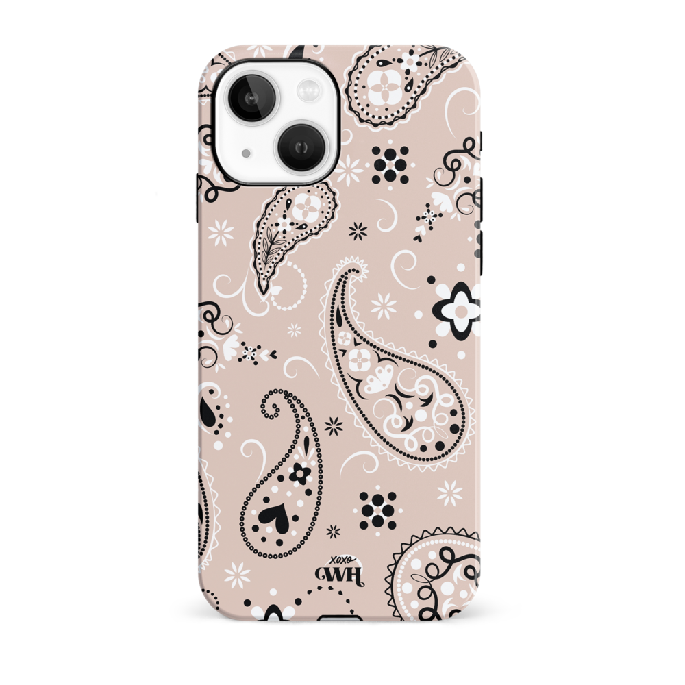 xoxo Wildhearts xoxo Wildhearts Paisley Dawn Nude - Coque iPhone 13 xoxo Wildhearts xoxo Wildhearts Paisley Dawn Nude - Coque iPhone 13
