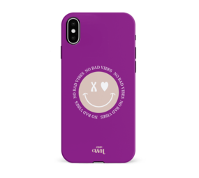 xoxo Wildhearts No Bad Vibes - Coque iPhone X/XS