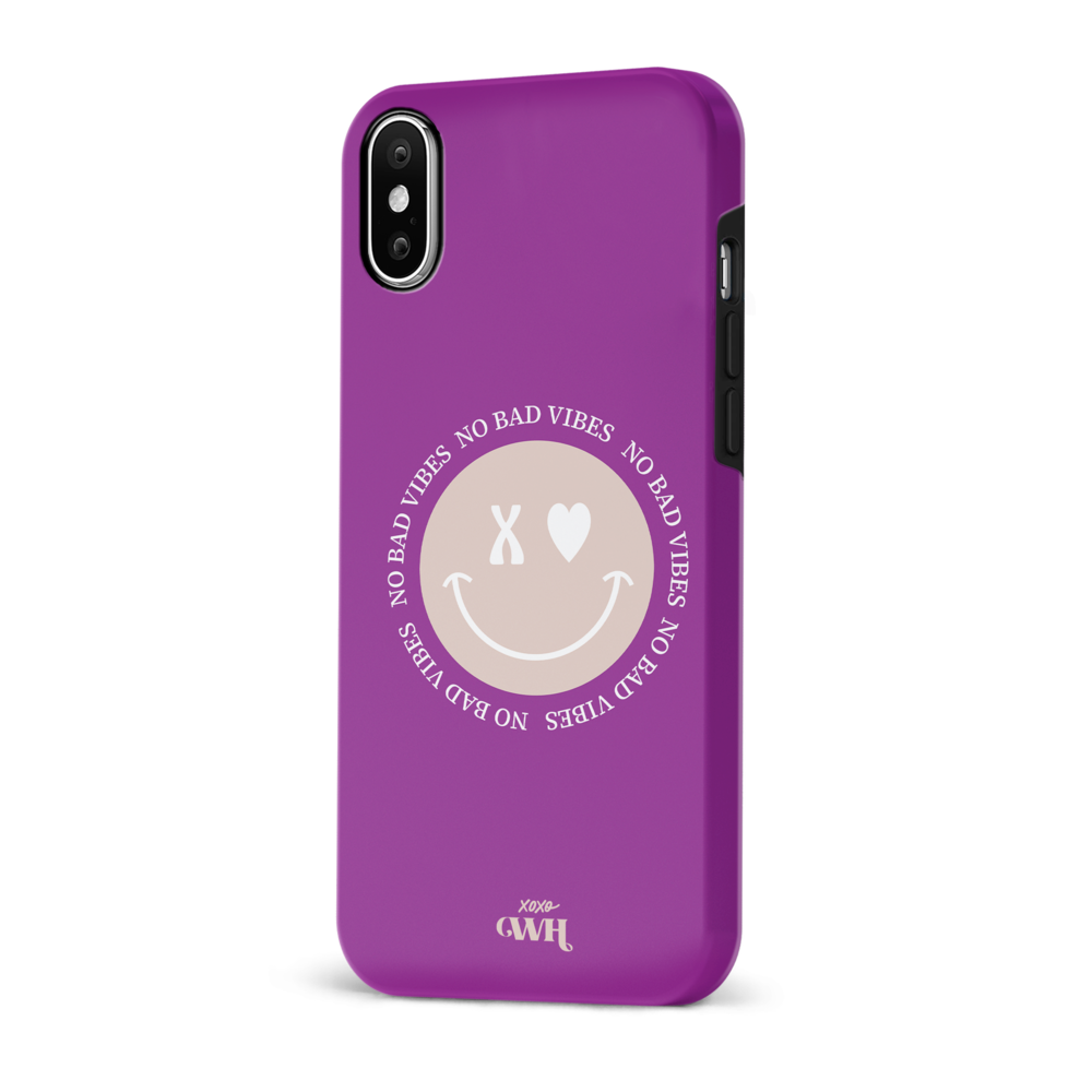 xoxo Wildhearts xoxo Wildhearts No Bad Vibes - Coque iPhone X/XS xoxo Wildhearts xoxo Wildhearts No Bad Vibes - Coque iPhone X/XS