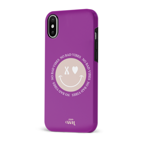 xoxo Wildhearts xoxo Wildhearts No Bad Vibes - Coque iPhone X/XS xoxo Wildhearts xoxo Wildhearts No Bad Vibes - Coque iPhone X/XS