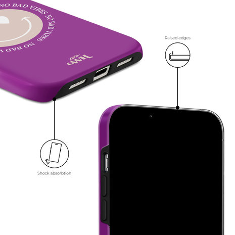 xoxo Wildhearts xoxo Wildhearts No Bad Vibes - Coque iPhone 13 Pro