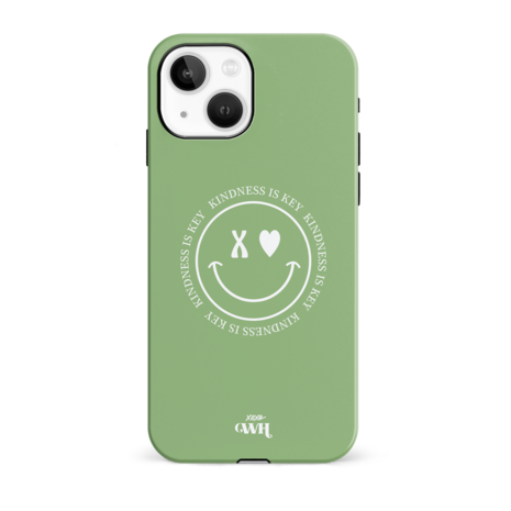 xoxo Wildhearts xoxo Wildhearts Kindness Is Key Green - Coque iPhone 14 Plus xoxo Wildhearts xoxo Wildhearts Kindness Is Key Green - Coque iPhone 14 Plus