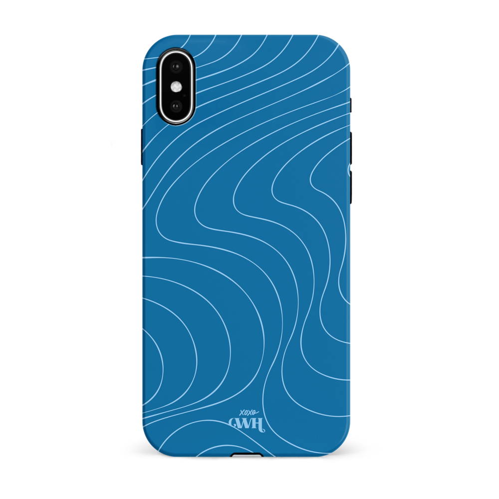 xoxo Wildhearts xoxo Wildhearts Catching Flights Blue - Coque iPhone X/XS xoxo Wildhearts xoxo Wildhearts Catching Flights Blue - Coque iPhone X/XS