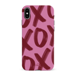 xoxo Wildhearts Can't Talk Now Pink - Coque iPhone X/XS xoxo Wildhearts Can't Talk Now Pink - Coque iPhone X/XS