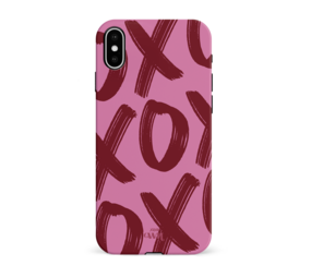 xoxo Wildhearts Can't Talk Now Pink - Coque iPhone X/XS xoxo Wildhearts Can't Talk Now Pink - Coque iPhone X/XS