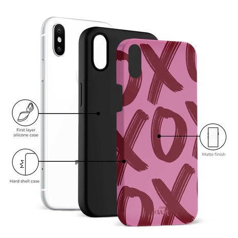 xoxo Wildhearts xoxo Wildhearts Can't Talk Now Pink - Coque iPhone X/XS xoxo Wildhearts xoxo Wildhearts Can't Talk Now Pink - Coque iPhone X/XS