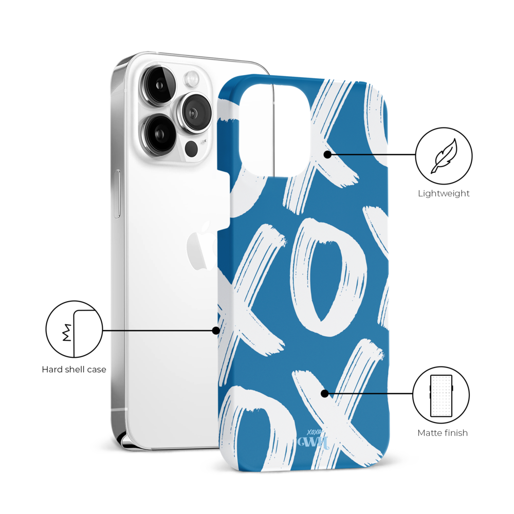 xoxo Wildhearts xoxo Wildhearts Can't Talk Now Blue - Coque iPhone 14 Pro xoxo Wildhearts xoxo Wildhearts Can't Talk Now Blue - Coque iPhone 14 Pro