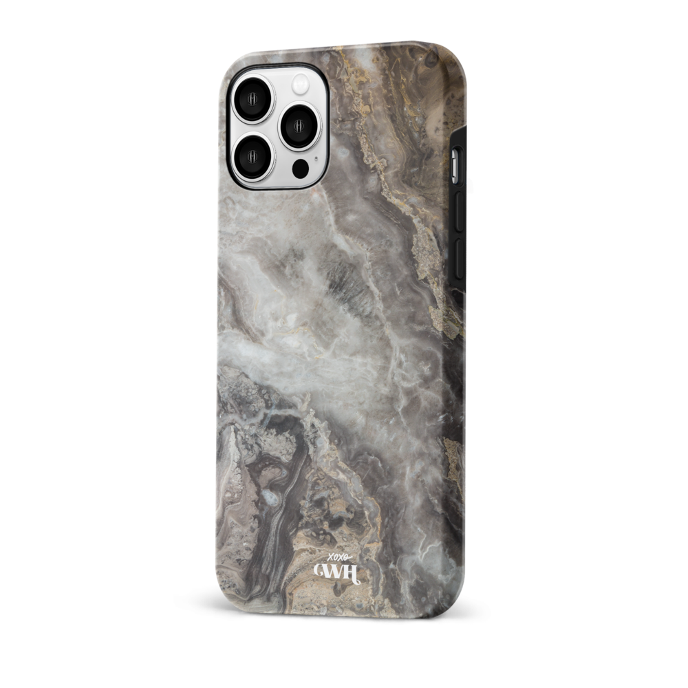 xoxo Wildhearts xoxo Wildhearts Marble Grey River - Coque iPhone 12 Pro Max xoxo Wildhearts xoxo Wildhearts Marble Grey River - Coque iPhone 12 Pro Max