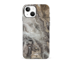 xoxo Wildhearts Marble Grey River - Coque iPhone 14