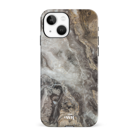 xoxo Wildhearts xoxo Wildhearts Marble Grey River - Coque iPhone 14 Plus xoxo Wildhearts xoxo Wildhearts Marble Grey River - Coque iPhone 14 Plus