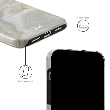 xoxo Wildhearts xoxo Wildhearts Marble Green Illusion - Coque iPhone X/XS xoxo Wildhearts xoxo Wildhearts Marble Green Illusion - Coque iPhone X/XS