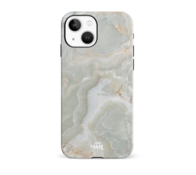 xoxo Wildhearts Marble Green Illusion - Coque iPhone 14 Plus xoxo Wildhearts Marble Green Illusion - Coque iPhone 14 Plus