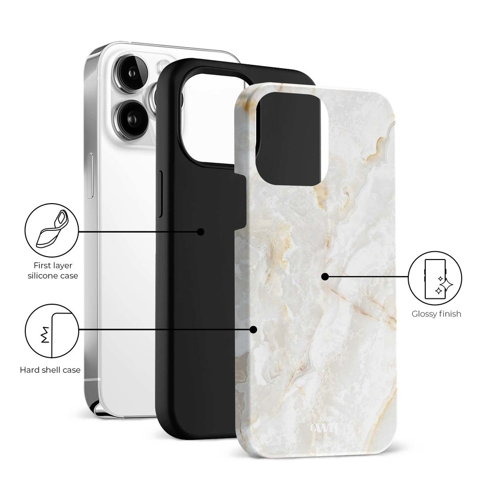 xoxo Wildhearts xoxo Wildhearts Marble Off Whites - Coque iPhone 13 Pro xoxo Wildhearts xoxo Wildhearts Marble Off Whites - Coque iPhone 13 Pro
