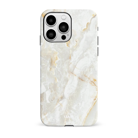 xoxo Wildhearts xoxo Wildhearts Marble Off Whites - Coque iPhone 13 Pro Max
