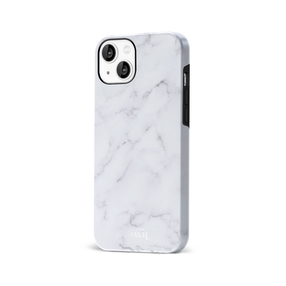 xoxo Wildhearts xoxo Wildhearts Marble White Lies - Coque iPhone 14 Plus xoxo Wildhearts xoxo Wildhearts Marble White Lies - Coque iPhone 14 Plus