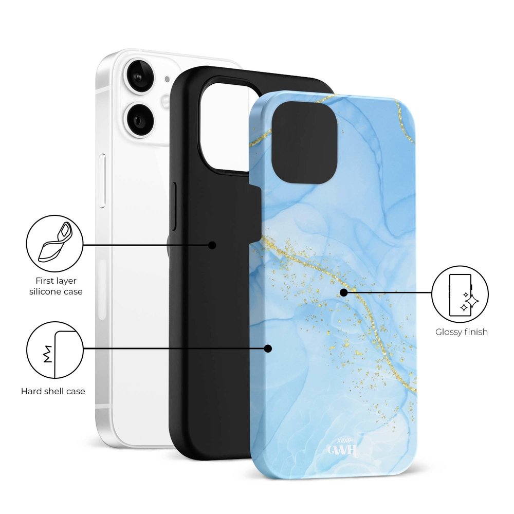 xoxo Wildhearts xoxo Wildhearts Marble Blue - Coque iPhone 11 xoxo Wildhearts xoxo Wildhearts Marble Blue - Coque iPhone 11