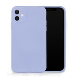 ShieldCase Coque silicone carrée iPhone 11 (violet)