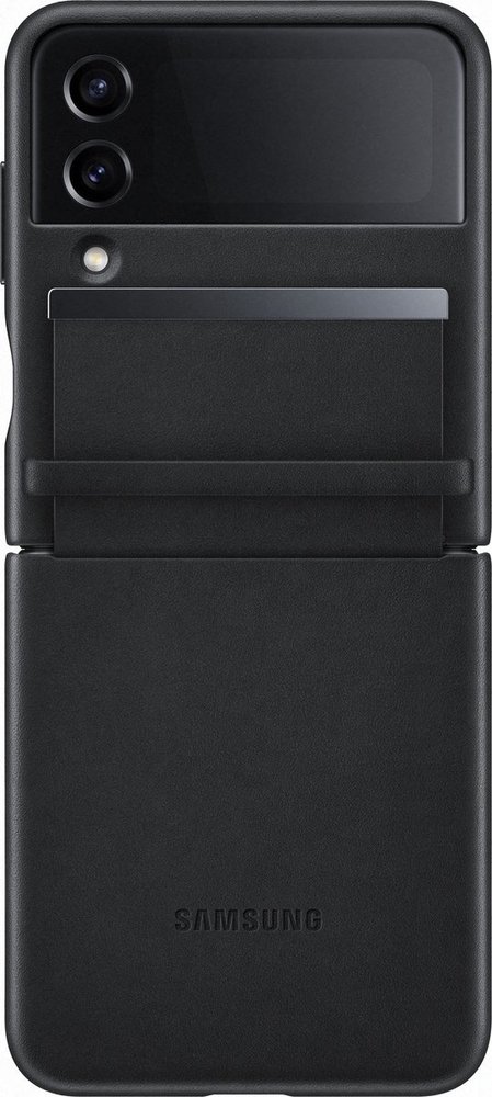 Samsung Coque cuir Samsung Flip 4 (noir) Samsung Coque cuir Samsung Flip 4 (noir)