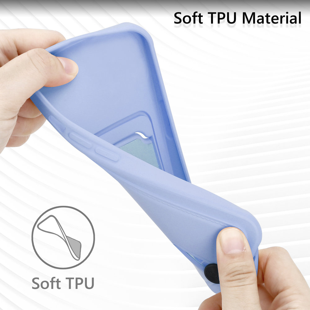 Coverzs Coverzs Coque porte-cartes avec curseus iPhone 12 Pro (violet) Coverzs Coverzs Coque porte-cartes avec curseus iPhone 12 Pro (violet)