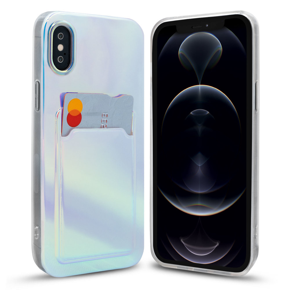 ShieldCase ShieldCase Coque porte-cartes laser IMD iPhone X/Xs ShieldCase ShieldCase Coque porte-cartes laser IMD iPhone X/Xs