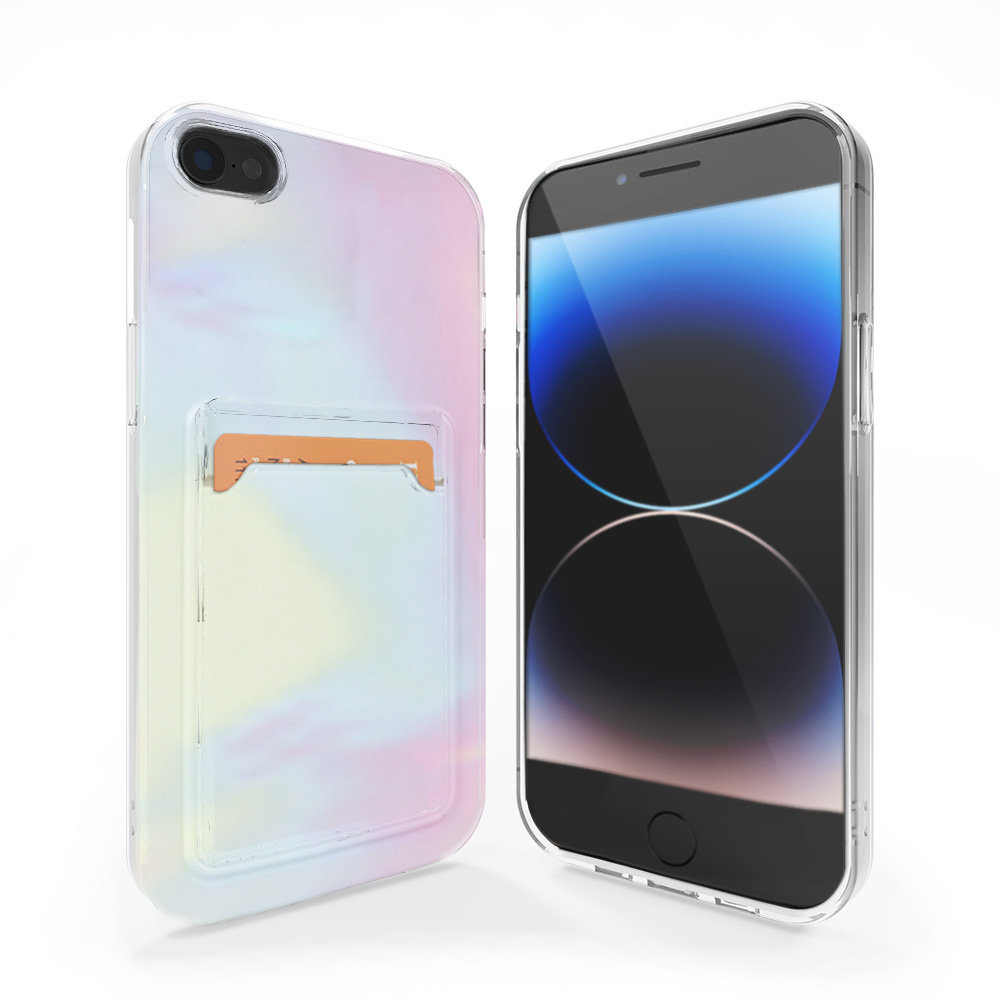 ShieldCase ShieldCase Coque porte-cartes iPhone 7/8 (Galaxy Pink) ShieldCase ShieldCase Coque porte-cartes iPhone 7/8 (Galaxy Pink)