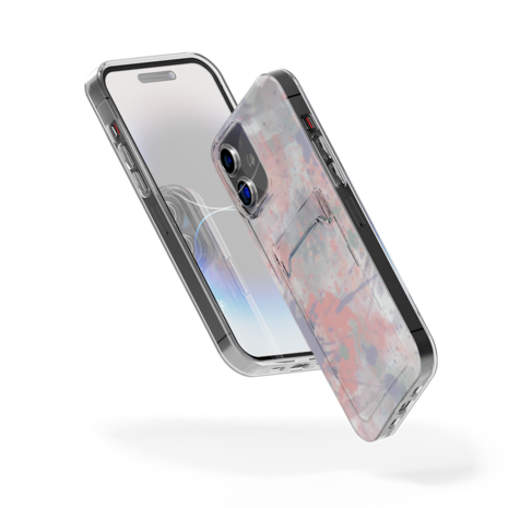 ShieldCase ShieldCase Coque porte-cartes iPhone 11 (Pink Brush)