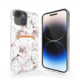 ShieldCase Coque porte-cartes iPhone 13 (Vintage Flower)