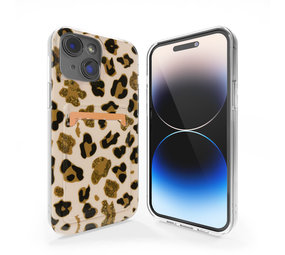 ShieldCase Coque porte-cartes iPhone 13 (Lovely Leopard)