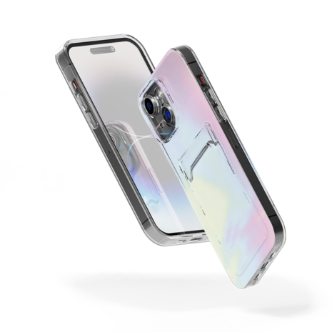 ShieldCase ShieldCase Coque porte-cartes iPhone 13 (Galaxy Pink) ShieldCase ShieldCase Coque porte-cartes iPhone 13 (Galaxy Pink)