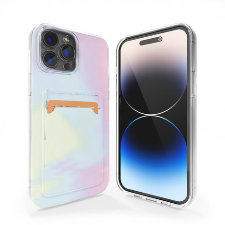 ShieldCase ShieldCase Coque porte-cartes iPhone 13 Pro (Galaxy Pink) ShieldCase ShieldCase Coque porte-cartes iPhone 13 Pro (Galaxy Pink)