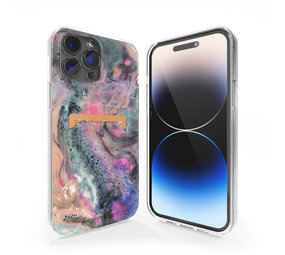 ShieldCase Coque porte-cartes iPhone 13 Pro Max (Pastel Party)