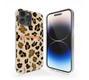 ShieldCase Coque porte-cartes iPhone 13 Pro Max (Lovely Leopard) ShieldCase Coque porte-cartes iPhone 13 Pro Max (Lovely Leopard)
