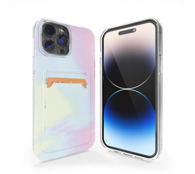 ShieldCase Coque porte-cartes iPhone 13 Pro Max (Galaxy Pink) ShieldCase Coque porte-cartes iPhone 13 Pro Max (Galaxy Pink)