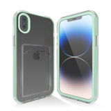 ShieldCase Coque bumper porte-cartes iPhone X/Xs (turquoise)
