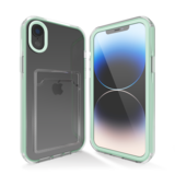 ShieldCase Coque bumper porte-cartes iPhone Xr (turquoise)