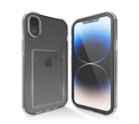 ShieldCase Coque bumper porte-cartes iPhone Xr (noir) ShieldCase Coque bumper porte-cartes iPhone Xr (noir)