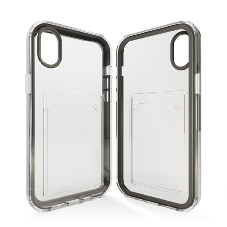 ShieldCase ShieldCase Coque bumper porte-cartes iPhone Xr (noir) ShieldCase ShieldCase Coque bumper porte-cartes iPhone Xr (noir)