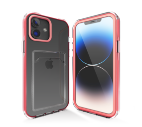 ShieldCase Coque bumper porte-cartes iPhone 11 (rose) ShieldCase Coque bumper porte-cartes iPhone 11 (rose)