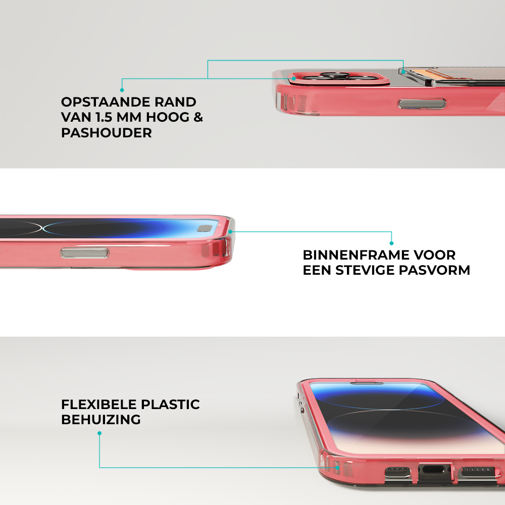 ShieldCase ShieldCase Coque bumper porte-cartes iPhone 11 Pro (rose) ShieldCase ShieldCase Coque bumper porte-cartes iPhone 11 Pro (rose)