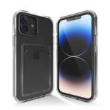 ShieldCase Coque bumper porte-cartes iPhone 12 (transparent) ShieldCase Coque bumper porte-cartes iPhone 12 (transparent)