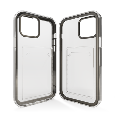 ShieldCase ShieldCase Coque bumper porte-cartes iPhone 13 Pro (noir) ShieldCase ShieldCase Coque bumper porte-cartes iPhone 13 Pro (noir)