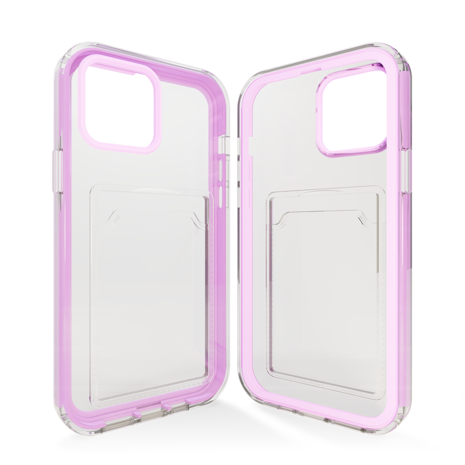 ShieldCase ShieldCase Coque bumper porte-cartes iPhone 13 Pro (violet) ShieldCase ShieldCase Coque bumper porte-cartes iPhone 13 Pro (violet)