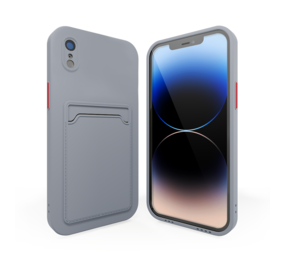ShieldCase Coque arrière porte-cartes iPhone Xr (gris lavande) ShieldCase Coque arrière porte-cartes iPhone Xr (gris lavande)