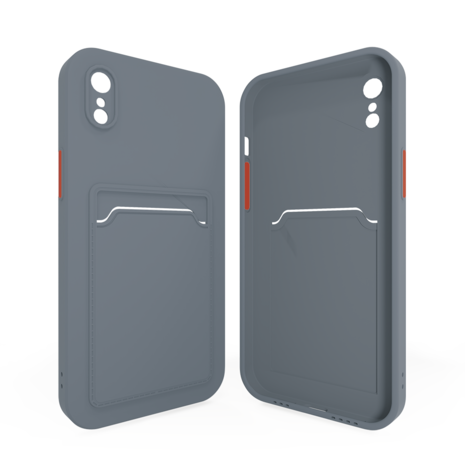 ShieldCase ShieldCase Coque arrière porte-cartes iPhone Xr (gris lavande) ShieldCase ShieldCase Coque arrière porte-cartes iPhone Xr (gris lavande)