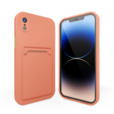 ShieldCase Coque arrière porte-cartes iPhone Xr (rose)