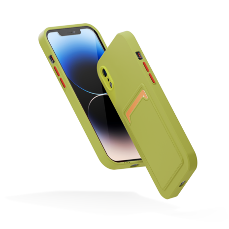 ShieldCase ShieldCase Coque arrière porte-cartes iPhone Xr (vert) ShieldCase ShieldCase Coque arrière porte-cartes iPhone Xr (vert)