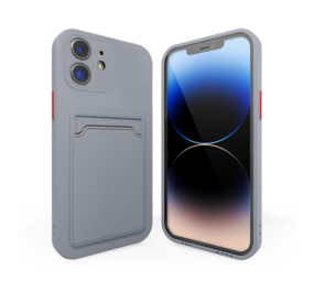 ShieldCase Coque arrière porte-cartes iPhone 11 (gris lavande)