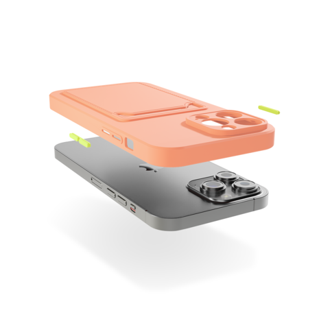 ShieldCase ShieldCase Coque arrière porte-cartes iPhone 11 Pro (rose) ShieldCase ShieldCase Coque arrière porte-cartes iPhone 11 Pro (rose)